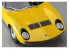 Hasegawa maquette voiture 20511 Lamborghini Miura P400 SV "Version détaillée jaune" 1/24