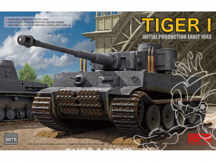 Rye Field Model maquette militaire 5075 Tigre I Production Initiale Début 1943 100 1/35