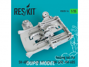 ResKit Kit RSU35-0014 Queue repliable pour SH-60B, SH-60F, HH-60H, MH-60R, MH-60S 1/35