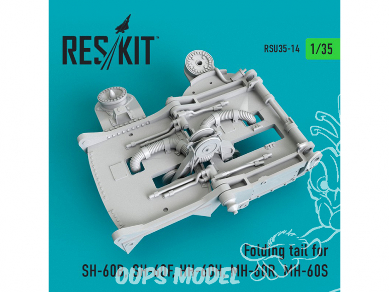 ResKit Kit RSU35-0014 Queue repliable pour SH-60B, SH-60F, HH-60H, MH-60R, MH-60S 1/35