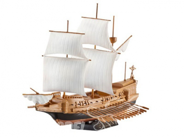 REVELL maquette bateau 65899 model set Galére Espagnole 1/450