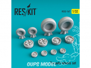 ResKit kit d'amelioration avion RS32-0167 Ensemble de roues pour Tornado 1/32