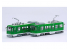 Fujimi maquette train 910277 Sapporo Streetcar Type 3300 1/150