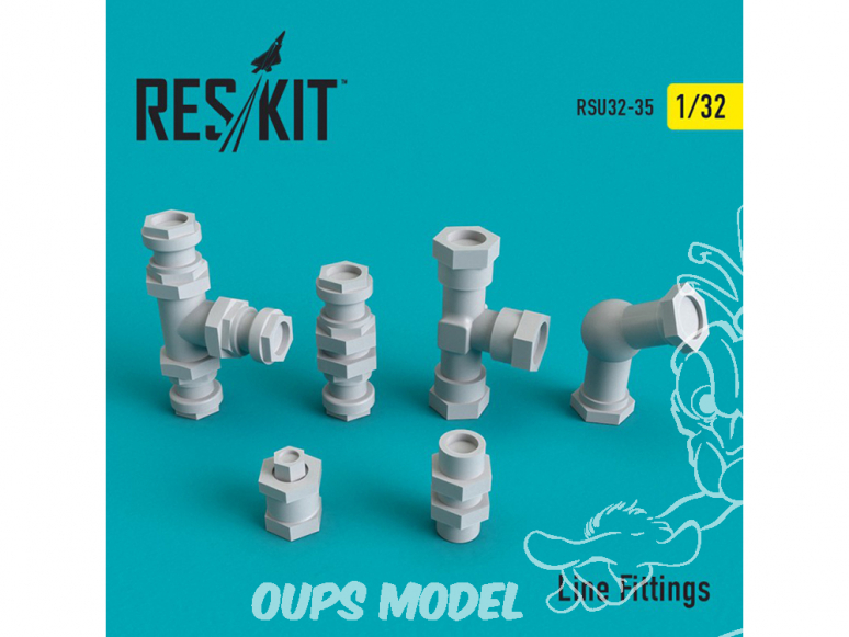 ResKit kit d'amelioration RSU32-0035 Raccords de ligne 1/32