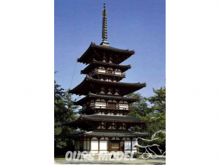 Fujimi maquette bâtiment 50022 Pagode Toh-toh Temple Yakushi-ji 1/100