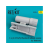 ResKit kit d'amelioration avion RSU32-0041 Tuyère F-4 (E/J/F/G/S) Phantom II pour Kit TAMIYA 1/32