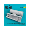 ResKit kit d'amelioration avion RSU32-0040 Tuyère F-4 (B/C/D/N) Phantom pour Kit TAMIYA 1/32