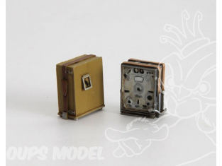 Plus Model accessoire el020 EMETTEUR RADIO SANS FIL avec batterie 1/35