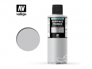 Vallejo Surface Primer 74.601 Appret acrylique Polyuréthane Gris 200ml