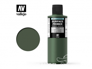 Vallejo Surface Primer 74.612 Appret acrylique Polyuréthane Vert OTAN FS34094 200ml