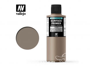 Vallejo Surface Primer 74.614 Appret acrylique Polyuréthane IDF Gris sable israelien FS30372 200ml