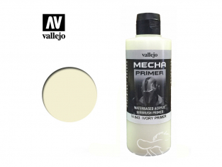 Vallejo Peinture Acrylique Couleurs Mechas 74.643 Mecha Surface Primer Ivoire (200ml)