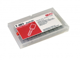 RPG-Model outillage T-001 Lot de méches de 0,3mm a 1,2mm