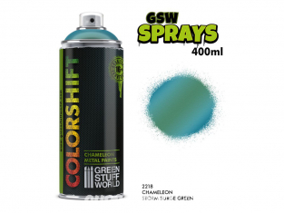 Green Stuff 505771 SPRAY Caméléon STORM SURGE GREEN 400ml