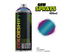 Green Stuff 505726 SPRAY Caméléon PSYCHOTIC ILLUSIONS 400ml