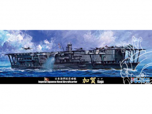 Fujimi maquette bateau 433332 Kaga Porte-avions de la Marine Japonaise 1/700