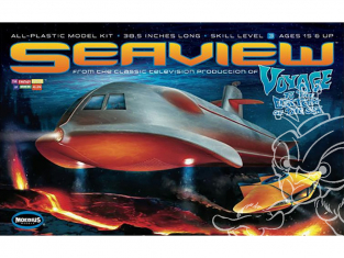 Moebius maquette serie télé 707 Seaview (Neptune) Voyage au fond des mers