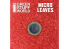 Green Stuff 501123 MICRO FEUILLES Mélange rouge