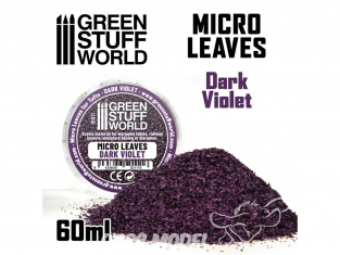 Green Stuff 501116 MICRO FEUILLES Mélange violet foncé