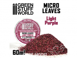 Green Stuff 501086 MICRO FEUILLES Mélange violet clair