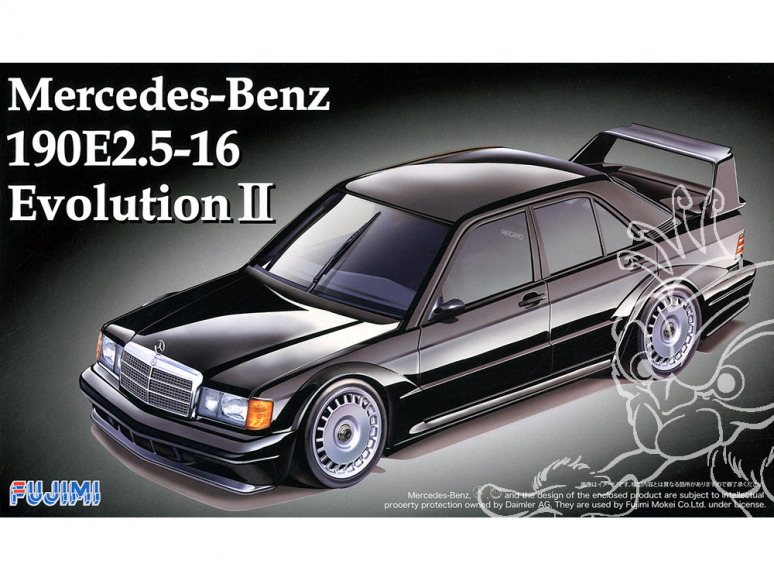Fujimi maquette voiture 126692 Mercedes-Benz 190E 2,5-16 Evolution II 1/24