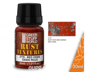 Green Stuff 501369 Textures de rouille RED OXIDE RUST 30ml