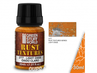 Green Stuff 501376 Textures de rouille LIGHT OXIDE RUST 30ml