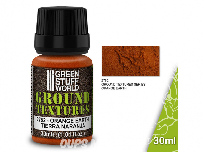 Green Stuff 501420 Textures de terre ORANGE EARTH 30ml