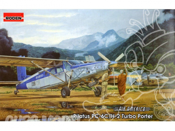 Roden maquettes avion 440 PILATUS PC-6C / H-2 1/48