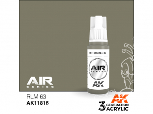 Ak interactive peinture acrylique 3G AK11816 RLM63 17ml AIR
