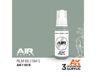 Ak interactive peinture acrylique 3G AK11818 RLM65 1941 17ml AIR