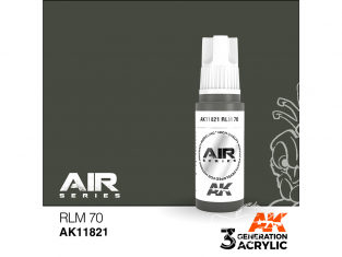 Ak interactive peinture acrylique 3G AK11821 RLM70 17ml AIR