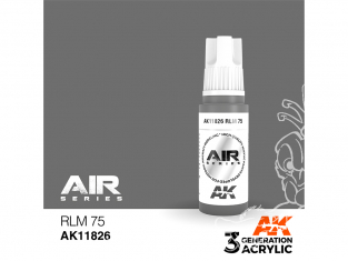 Ak interactive peinture acrylique 3G AK11826 RLM75 17ml AIR