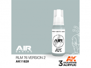 Ak interactive peinture acrylique 3G AK11828 RLM76 Version 2 17ml AIR