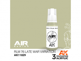 Ak interactive peinture acrylique 3G AK11829 RLM76 Late war variation 17ml AIR