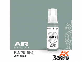 Ak interactive peinture acrylique 3G AK11831 RLM78 1942 17ml AIR