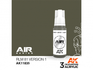 Ak interactive peinture acrylique 3G AK11835 RLM81 Version 1 17ml AIR
