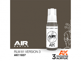 Ak interactive peinture acrylique 3G AK11837 RLM81 Version 3 17ml AIR