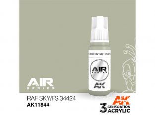 Ak interactive peinture acrylique 3G AK11844 RAF Sky FS34424 - Ciel 17ml AIR