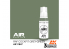 Ak interactive peinture acrylique 3G AK11847 RAF Cokcpit grey-green - Gris vert Cockpit 17ml AIR