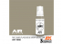 Ak interactive peinture acrylique 3G AK11856 RAF Camouflage beige (HEMP) BS381C/389 - Beige camouflage chanvre 17ml AIR