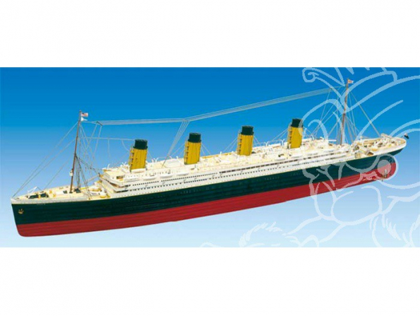 Mantua Kit bateau bois 725 TITANIC complet 1/200