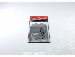 NuNu kit d'amelioration pour maquette voiture NE24010 BMW M8 GTE Daytona Winner 2019 Detail Up Parts 1/24