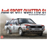 NuNu maquette voiture de Rallye PN24023 Audi SPORT QUATTRO S1 1986 US OLYMPUS RALLY 1/24