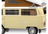 Revell maquette voiture 07676 VW T2 Camper Easy clic 1/24