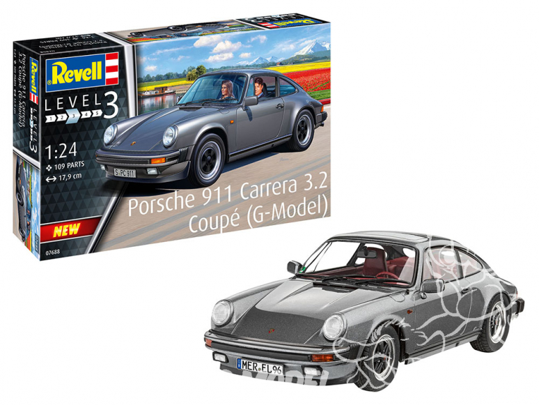 Revell maquette voiture 07688 Porsche 911 G Coupé 1/24