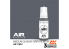 Ak interactive peinture acrylique 3G AK11881 Medium Gunship grey FS36118 - Gris moyen Gunship 17ml AIR