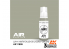 Ak interactive peinture acrylique 3G AK11899 IJA 1 Hairyokushoku (Gris-vert) 17ml AIR