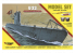 Mirage maquette Sous-marins 840066 Model set U23 type II B Allemand Inclus peintures principale colle et pinceau 1/400