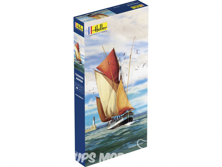 heller maquette bateau 80609 thonier armor 1/125